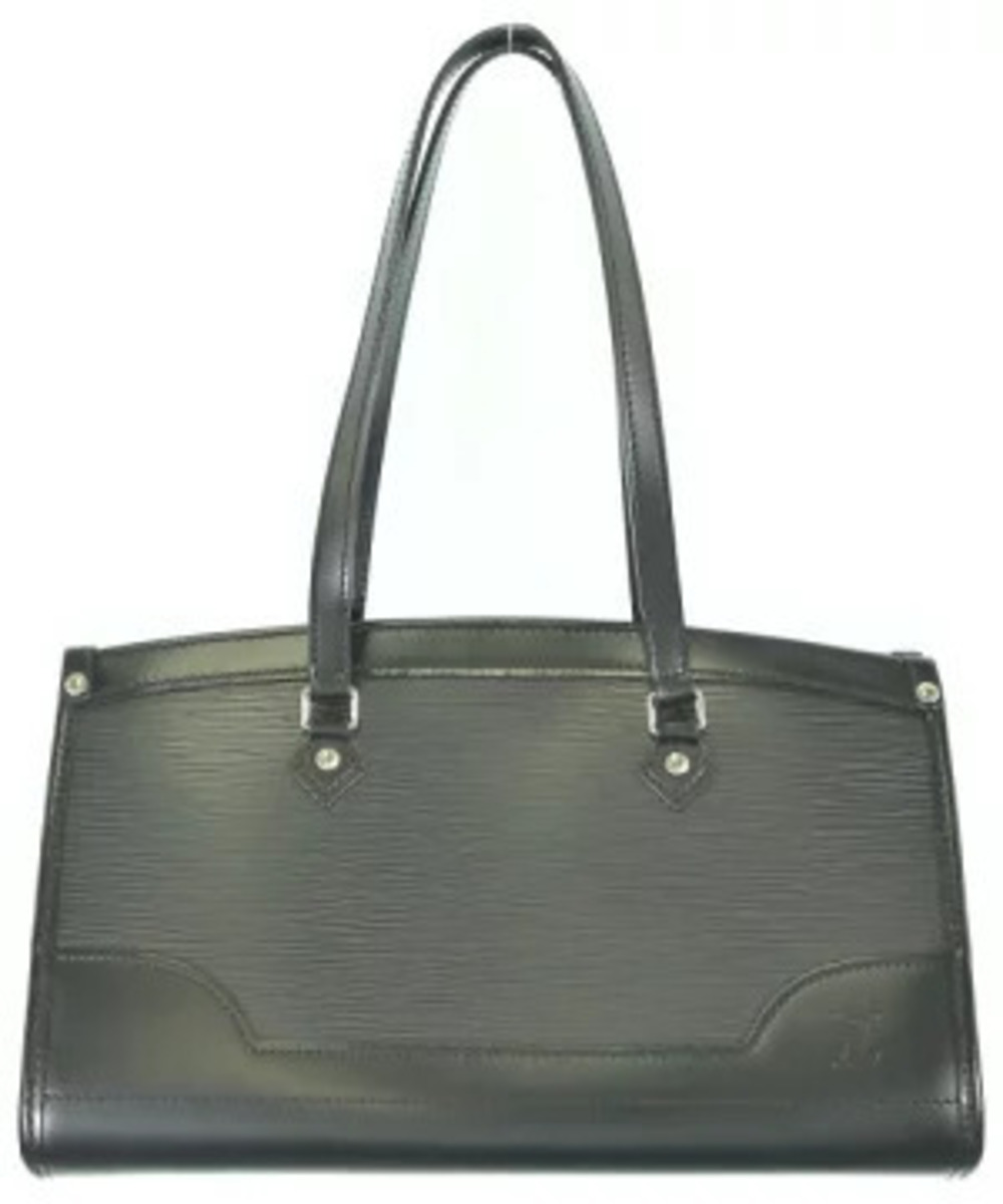 Louis Vuitton black Epi leather Madeleine shoulder bag dual leather